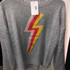 Lightening bolt sweater